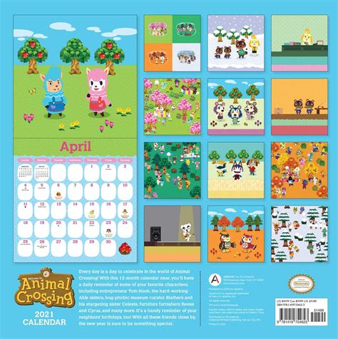 Animal Crossing Birthday Calendar 2021 / My Nintendo Printable Animal ...