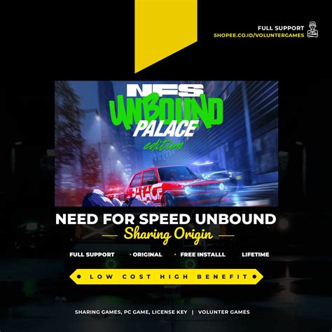 Jual NEED FOR SPEED NFS UNBOUND PALACE EDITION PC ORIGINAL | Shopee ...