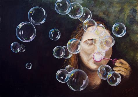 Bubble painting, Painting, Bubbles