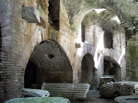 Exploring the Ancient Chambers of Pozzuoli Amphitheatre