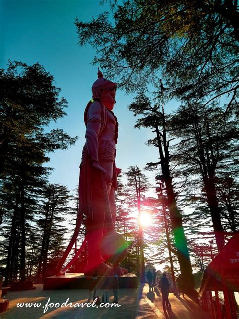 Pictureque Views of Shivalik Range from Jakhoo Temple - Shimla Travel