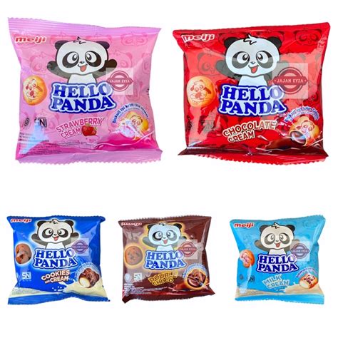 Jual NABATI HELLO PANDA COOKIES 1 pack isi 10pcs / HELLO PANDA MURAH ...