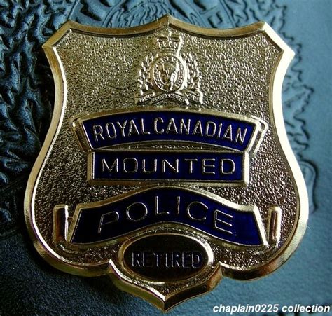 Royal Canadian Mounted Police Retired | Police, Canadian army, Police ...