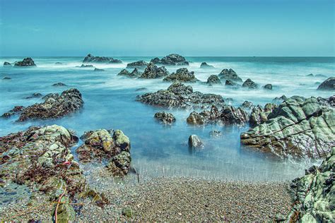 Moonstone Beach at Low Tide Photograph by Donald Pash - Fine Art America