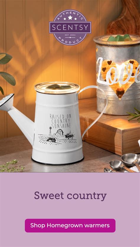 Sweet Country Wax Warmer Home Décor | Warm home decor, Scentsy ...