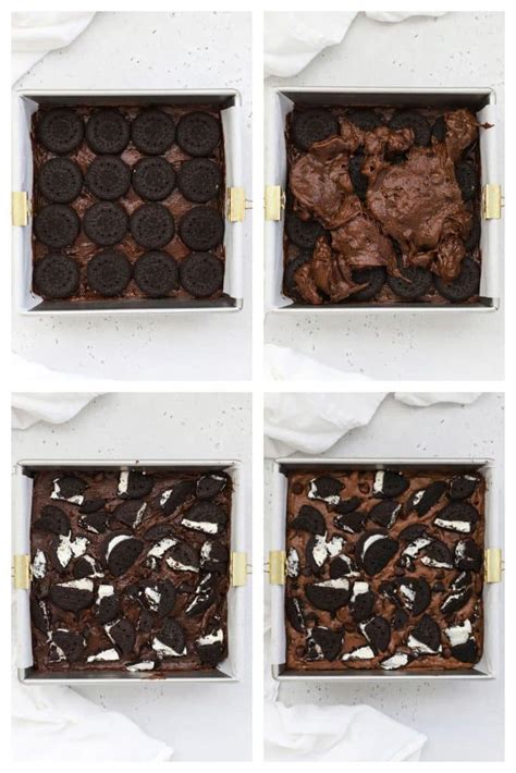 Gluten-Free Oreo Brownies (With 2 Layers Of Oreo!)