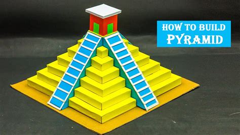 How to build a pyramid with Cardboard | School Projects - YouTube