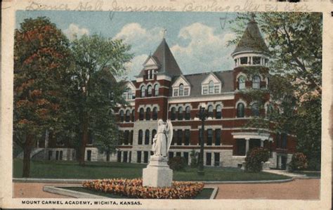 Mount Carmel Academy Wichita, KS Postcard