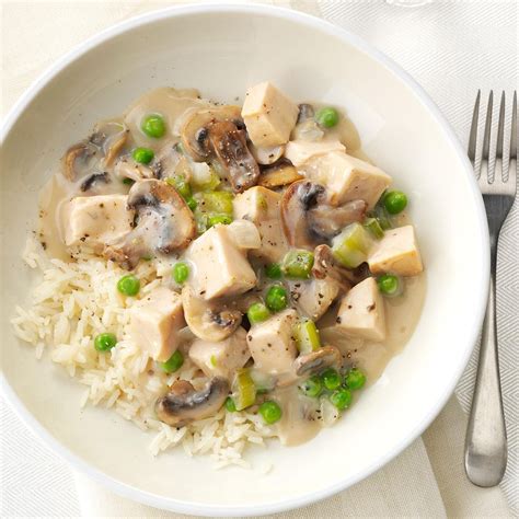 Turkey a la King with Rice Recipe: How to Make It