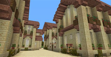 Desert Village Minecraft Map