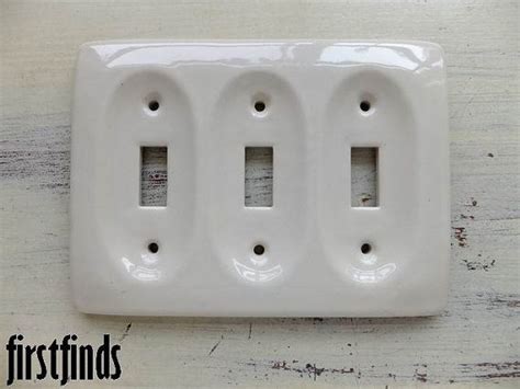 White Ceramic Light Switch Covers White White Ceramic Wall Plates & Outlet Covers - The Art of ...