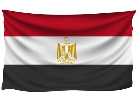 Egypt Wrinkled Flag PNG Transparent Image - Freepngdesign.com