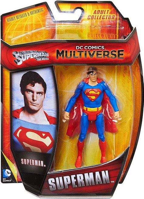 DC Superman DC Comics Multiverse Superman 4 Action Figure Mattel Toys - ToyWiz