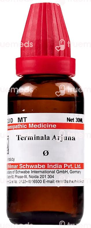 Dr Willmar Schwabe India Terminalia Arjuna Mother Tincture 30 Ml - Uses, Side Effects, Dosage ...