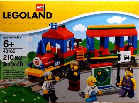 New Exclusive Legoland Lego Train Set 40166 - Minifigure Price Guide