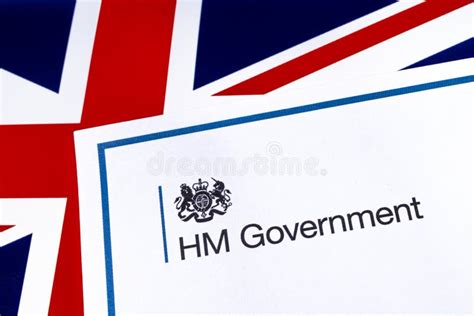 HM Government Logo and UK Flag Editorial Photography - Image of ...