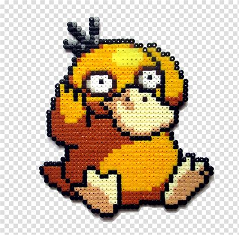 Shiny Psyduck Pixel Art