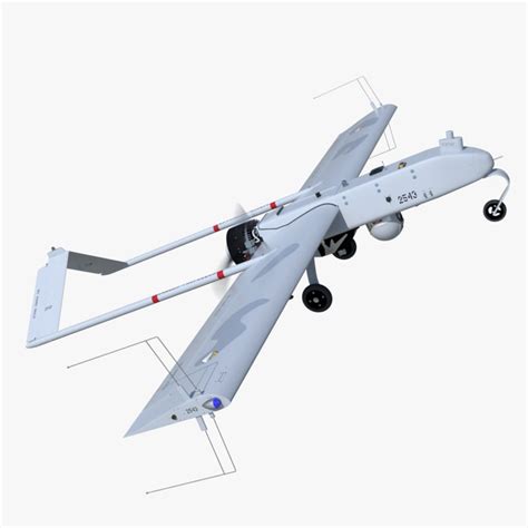 rq 7 shadow 200 unmanned 3d model