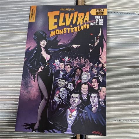 Elvira in Monsterland #1 Ashcan 2023 dynamite comics | Comic Books ...