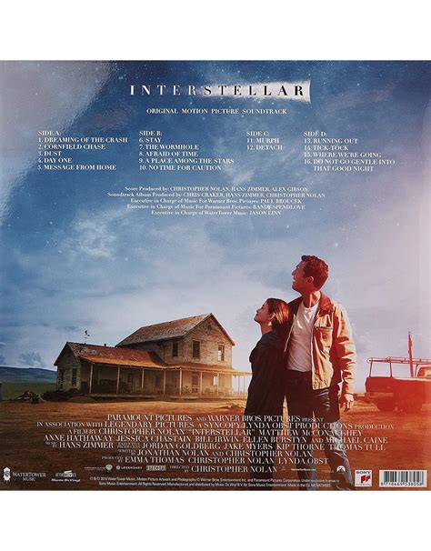 Hans Zimmer - Interstellar (Motion Picture Soundtrack) [Vinyl] - Pop Music