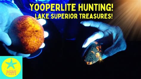 Yooperlite Hunting / Lake Superior rock and treasure hunting! - YouTube