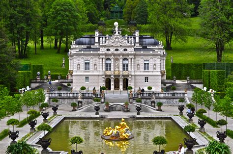 Linderhof Palace: Fussen, Germany | Linderhof palace, Fussen, Mansions