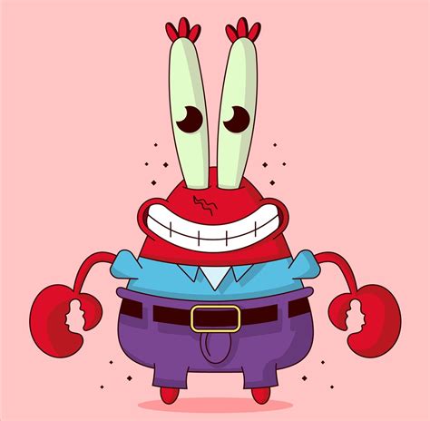 Mr Krabs Spongebob Painting Disney Character Art Spongebob Wallpaper ...