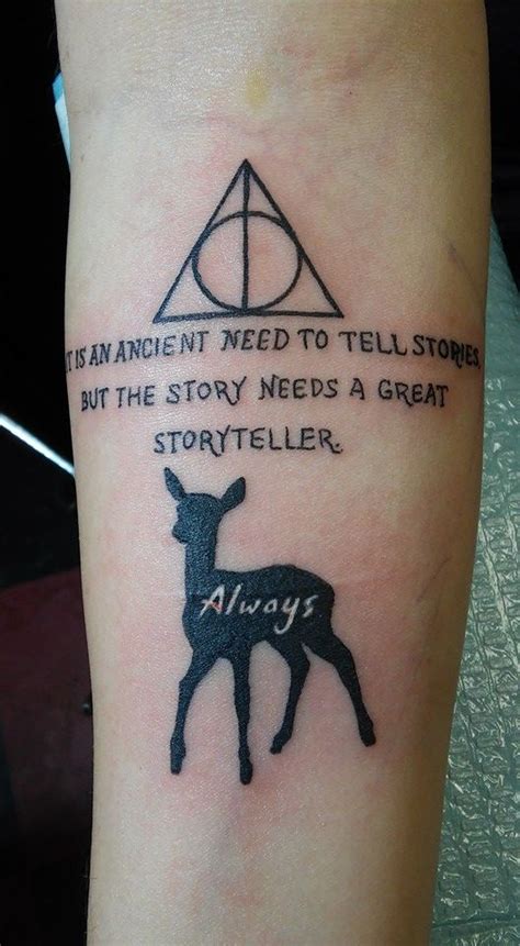 Deathly Hallows symbol from Harry Potter. A quote by Alan Rickman from ...