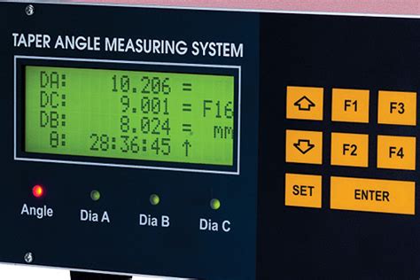 Taper Angle Measuring System (TA 2000) - Baker Gauges India Pvt. Ltd.