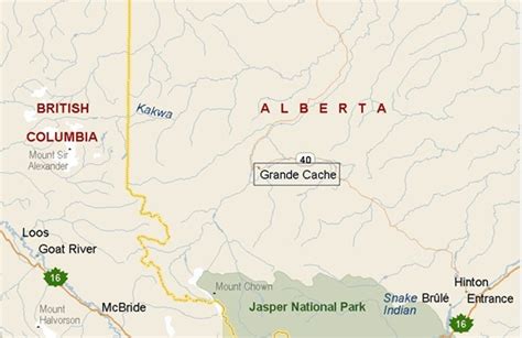 Where is Grande Cache, Alberta? see area map & more