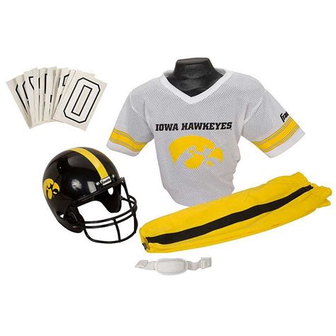 Franklin Iowa Hawkeyes Football Uniform, Multicolor | Hawkeye football ...