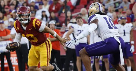 USC falls to Washington, crushing the Trojans' Pac-12 title hopes - Los Angeles Times