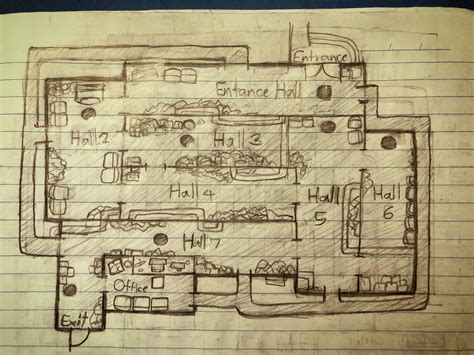 Here is my rendition of FNAF 3’s Fazbear Frights location layout! : r/fivenightsatfreddys