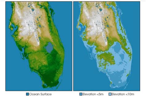 This alarming map shows what might be left of Florida when the sea ...