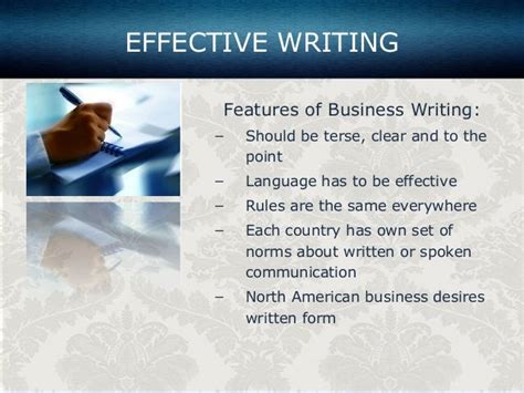 Effective Business Writing Skills