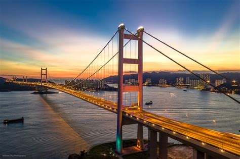 Tsing Ma Bridge, Hong Kong | William Chu | Flickr