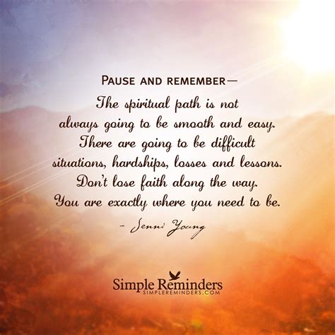 The spiritual path is not easy by Jenni Young | Simple reminders, Spiritual path, Spirituality