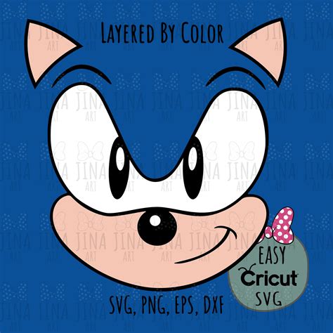 Sonic Face Head Svg Sonic Svg Sonic The Hedgehog Svg Ohsvg | Images and ...