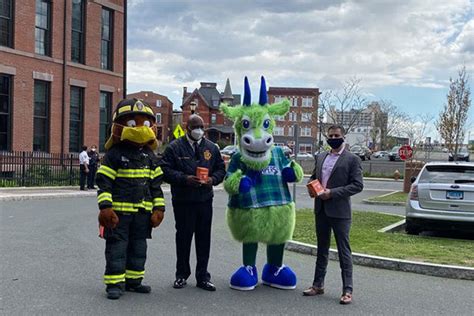 Hartford Yard Goats Mascots – Chompers & Chew Chew - Olympus Mascots