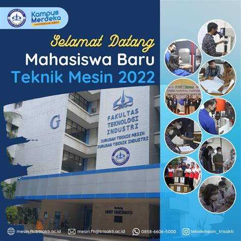 Selamat Datang Mahasiswa Baru 2022 - Teknik Mesin