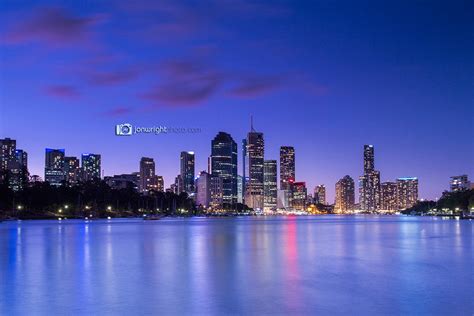 Brisbane City wallpaper for your desktop. - Jon Wright photo - Australian photographic art supply