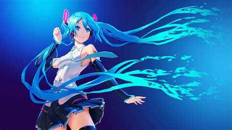 Download Anime Live Hatsune Miku Wallpaper | Wallpapers.com