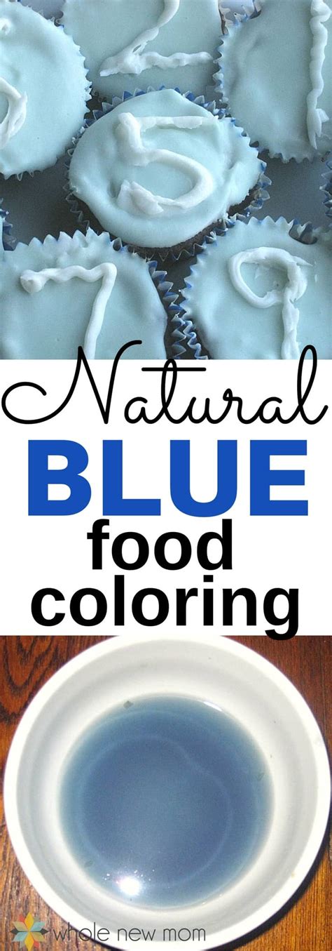 Natural Food Coloring | Natural Blue Food Coloring