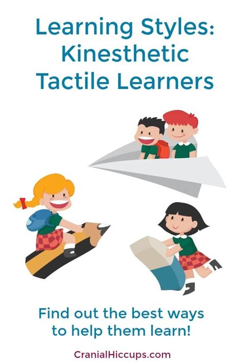 Learning Styles: Kinesthetic, Tactile Learners – Cranial Hiccups