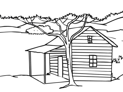 Typical Swedish House Coloring - Play Free Coloring Game Online