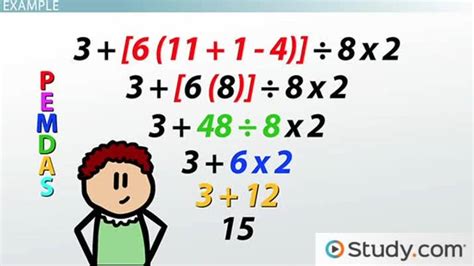 Order Operations Solving Math Equations - Tessshebaylo