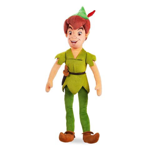 Disney Store Peter Pan Plush Doll Medium 19'' New With Tags – I Love Characters