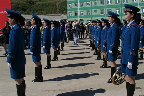 HD wallpaper: police women standing at daytime, parade, north korea ...