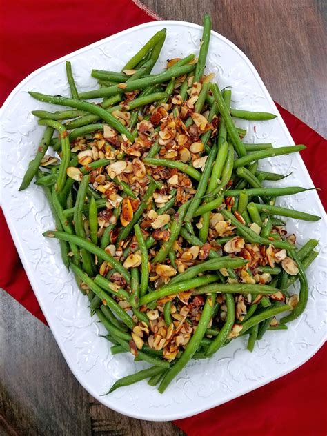 Green Beans Almondine - The Genetic Chef