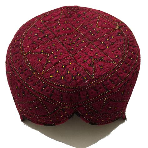 Pakistani Traditional Sindhi Topi in Multicolor - Buy Online!